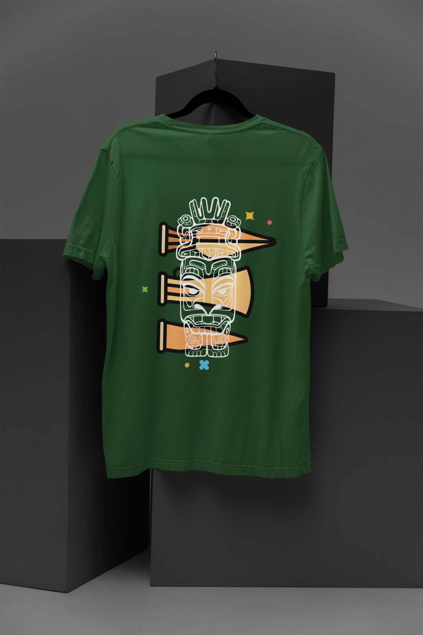 "ANCIENT MIX" PRINT TSHIRT-MALE