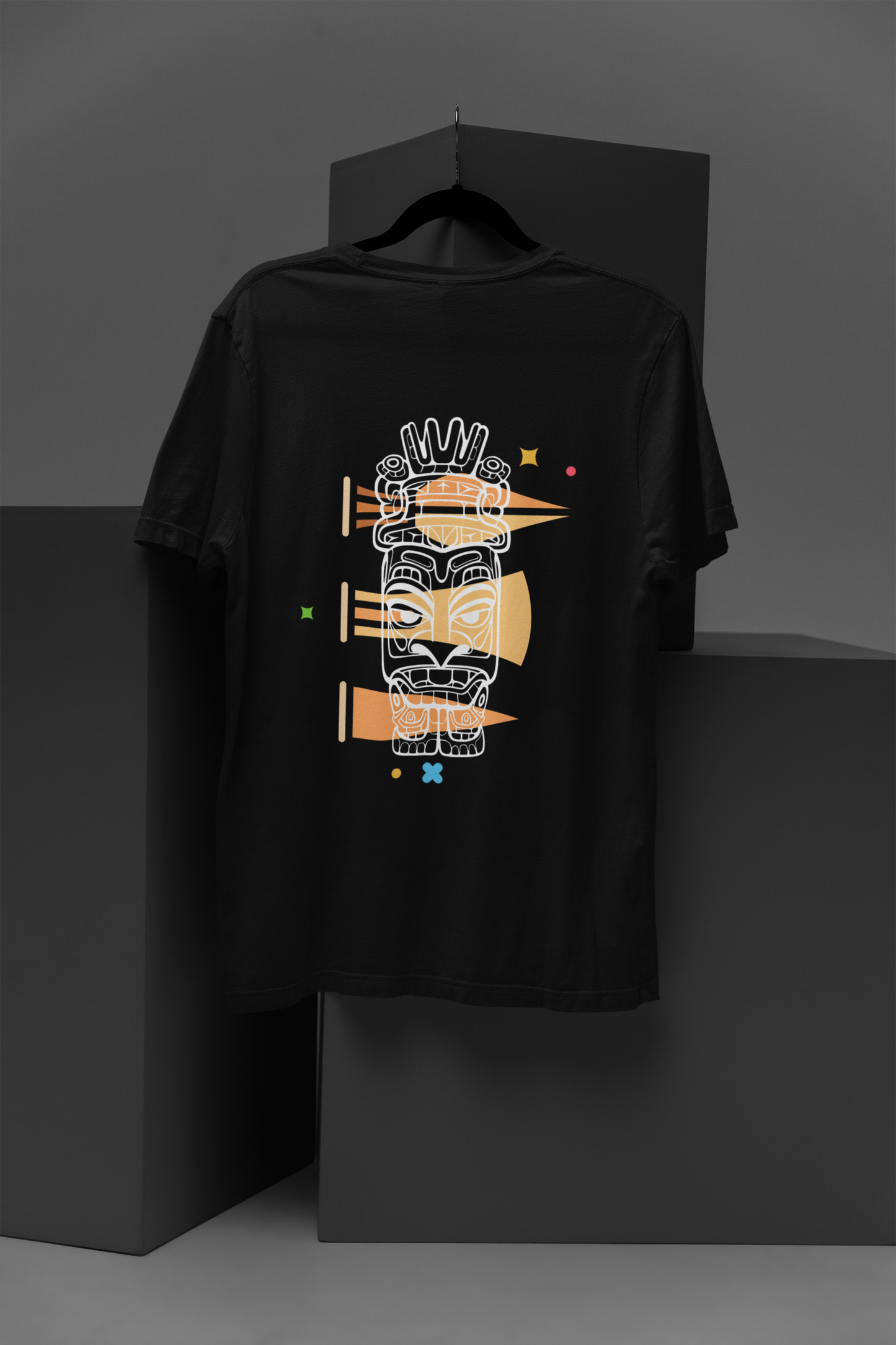"ANCIENT MIX" PRINT TSHIRT-MALE