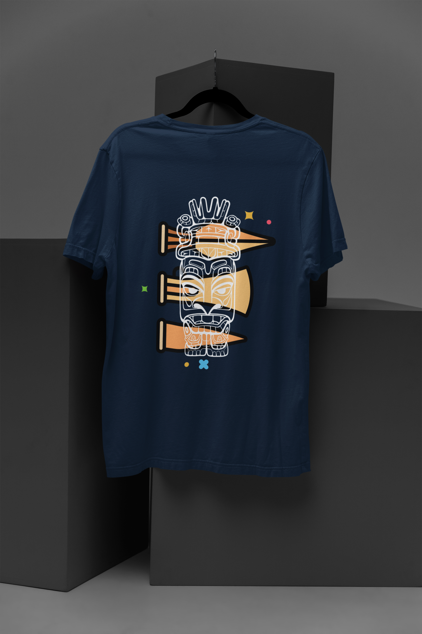 "ANCIENT MIX" PRINT TSHIRT-MALE