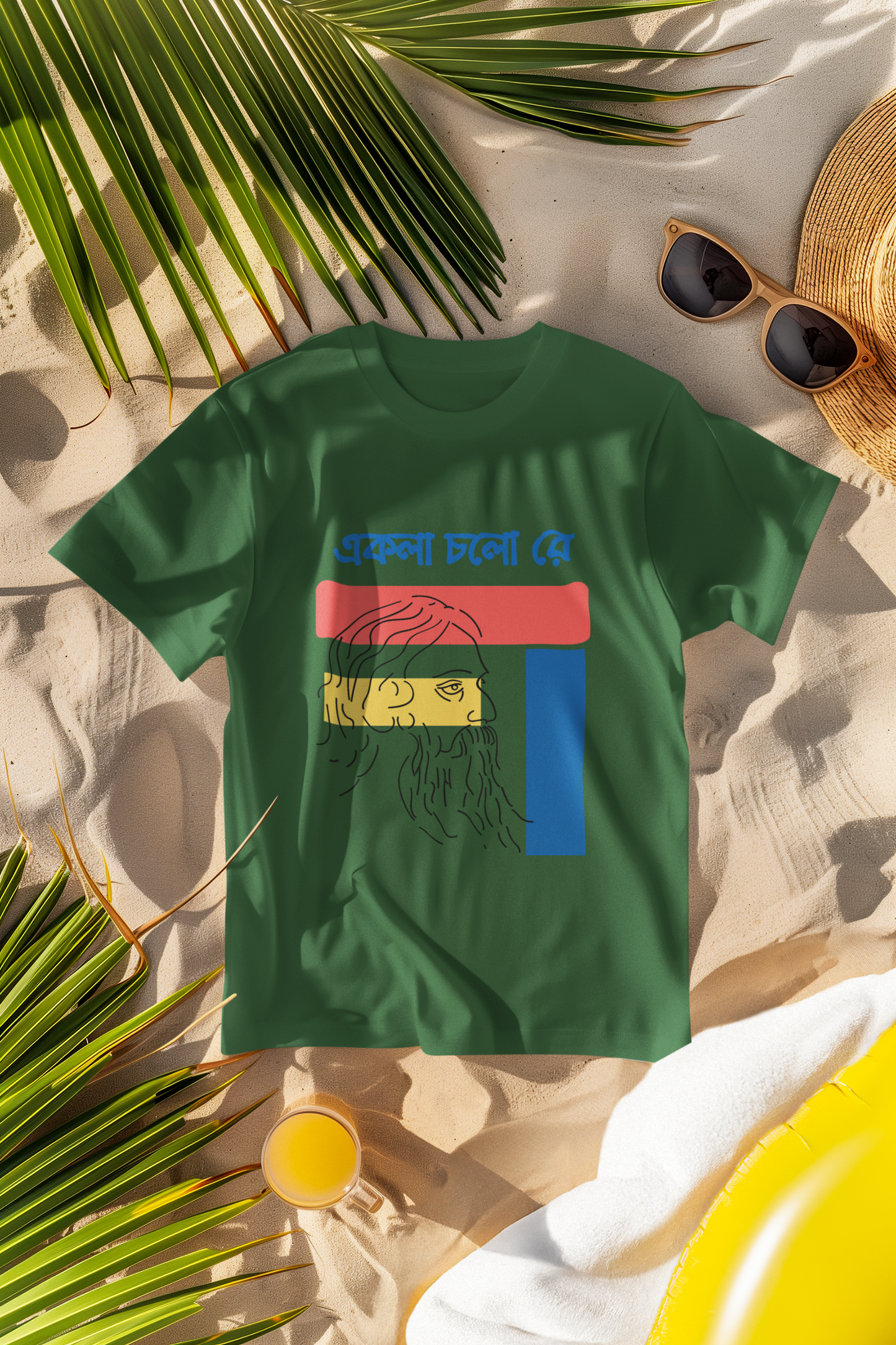 "EKLA CHALO RE" PRINT TSHIRT-FEMALE