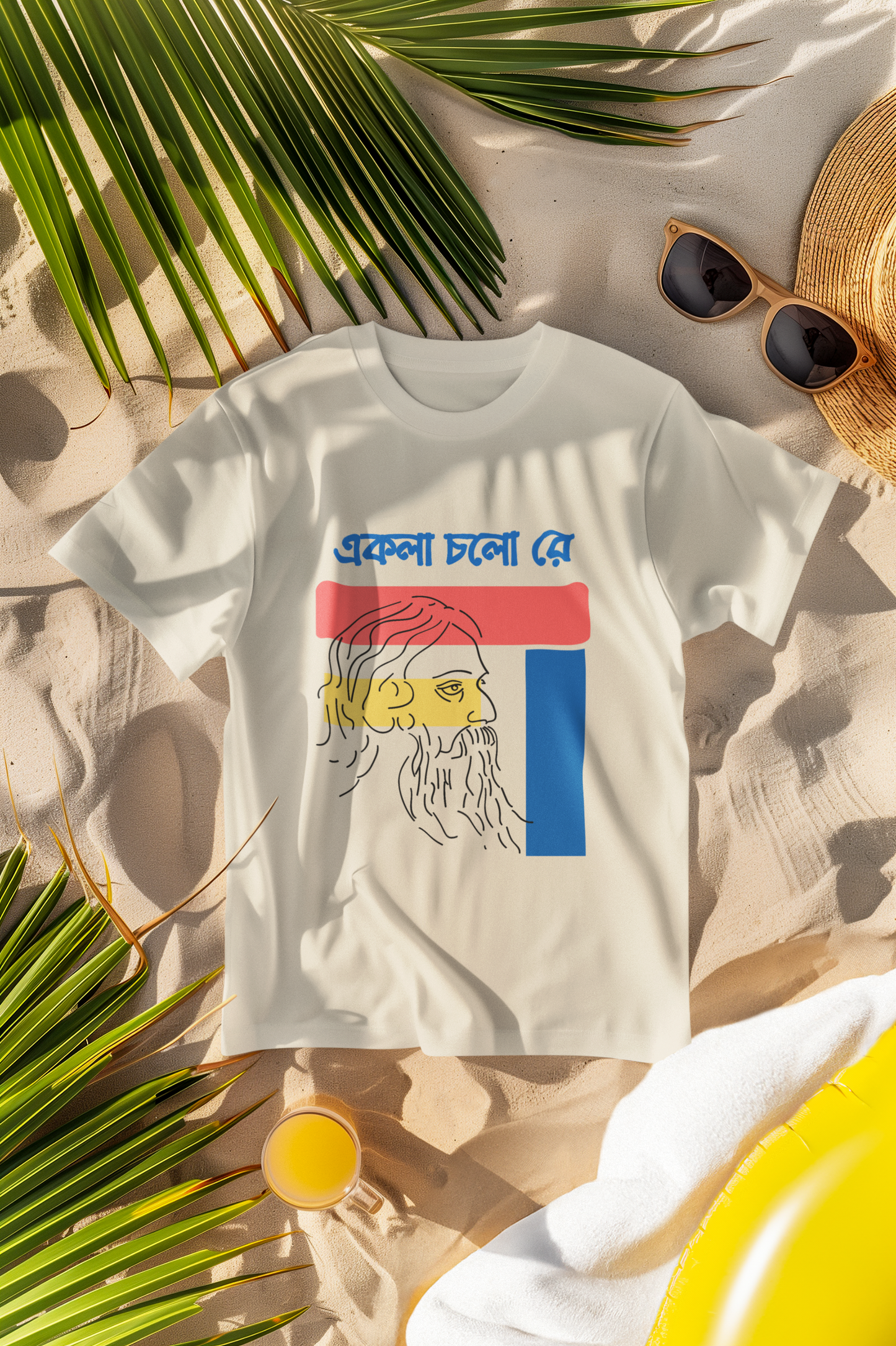 "EKLA CHALO RE" PRINT TSHIRT-FEMALE